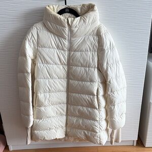 Herno Cream Puffer Jacket